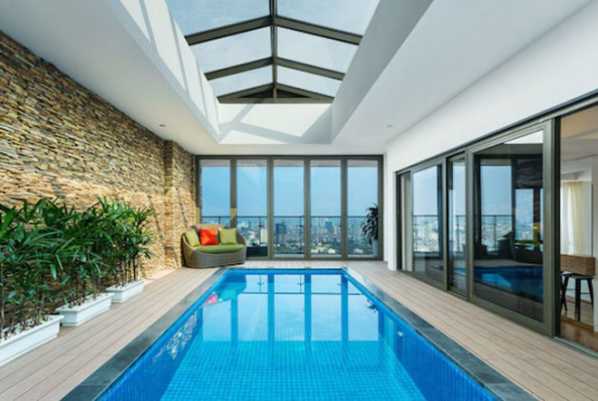 Thiết kế bể bơi trong nhà